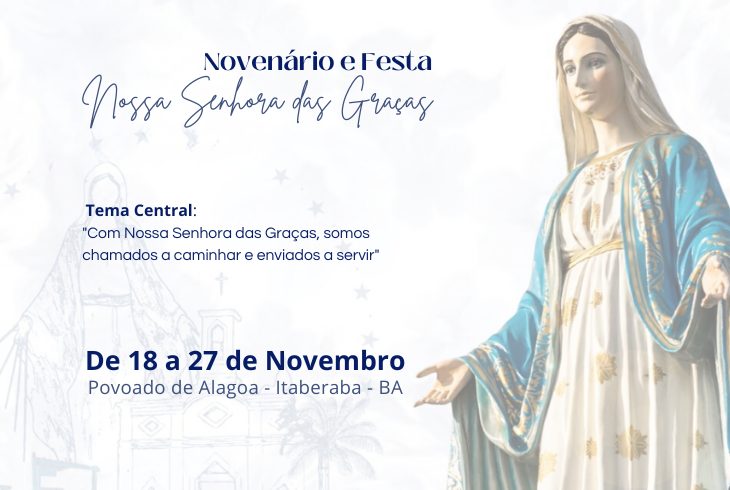 69ª Romaria de Nossa Senhora das Graças: Santuário Anuncia Programação Oficial